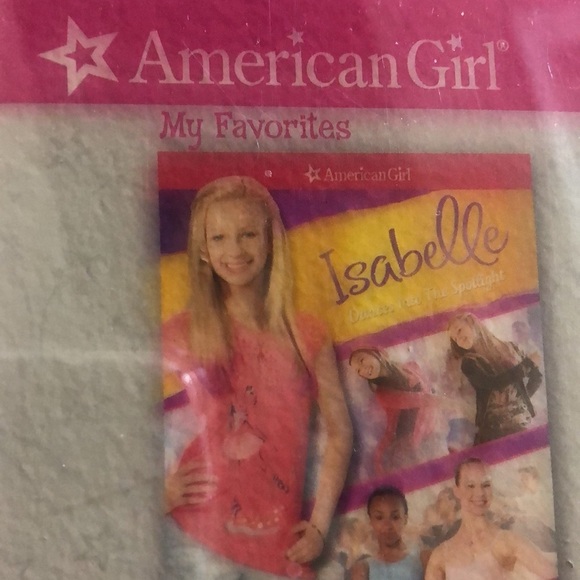 American Girl Big Screen TV with stand, DVD player, 2 DVDs - Picture 2 of 12